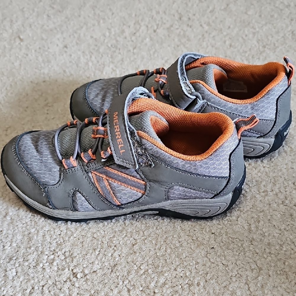 Merrell Trail Shoes in Gray and Orange